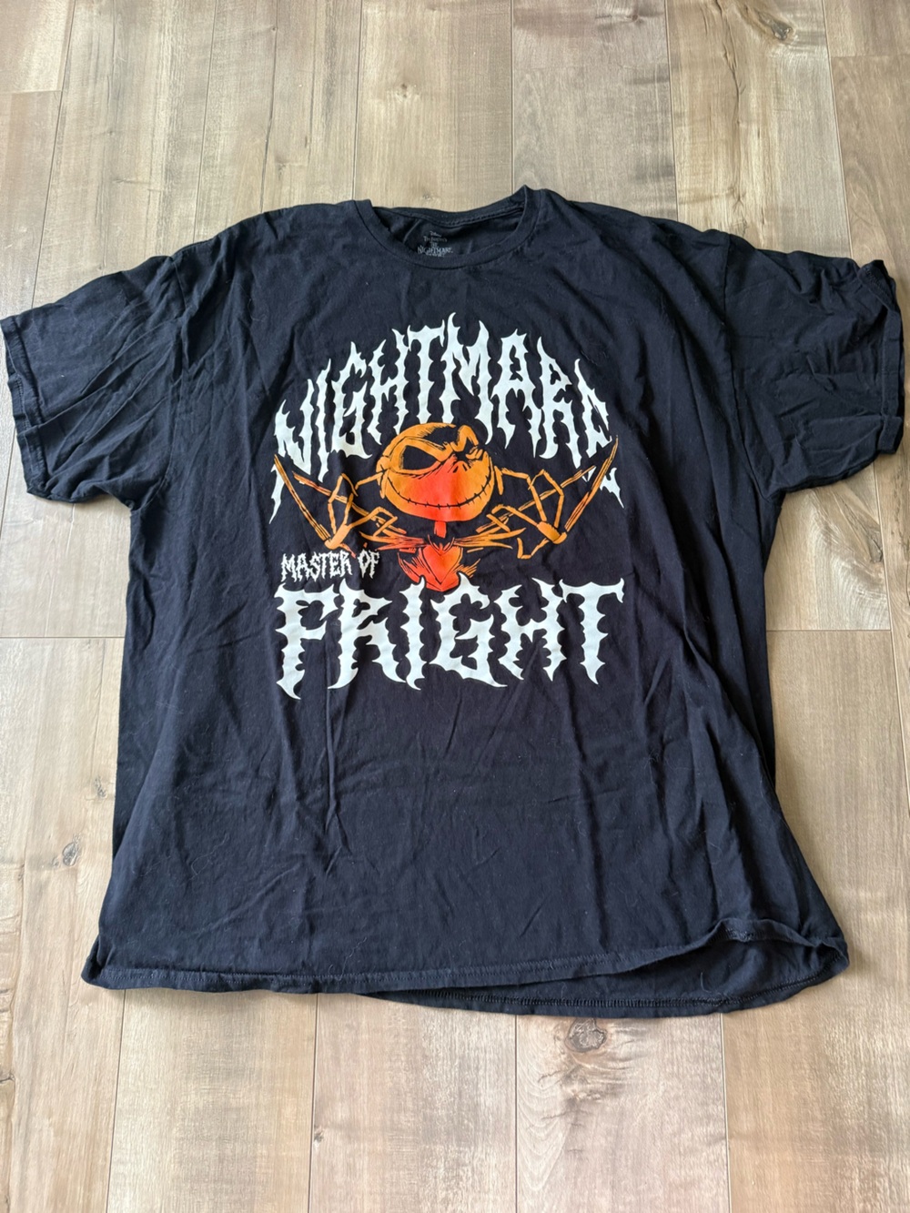 Disney Nightmare Before Christmas Master of Fright Shirt Men 2XL Halloween